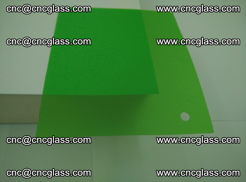 Light green transparent color eva glass interlayer film foil for laminated glass (2)