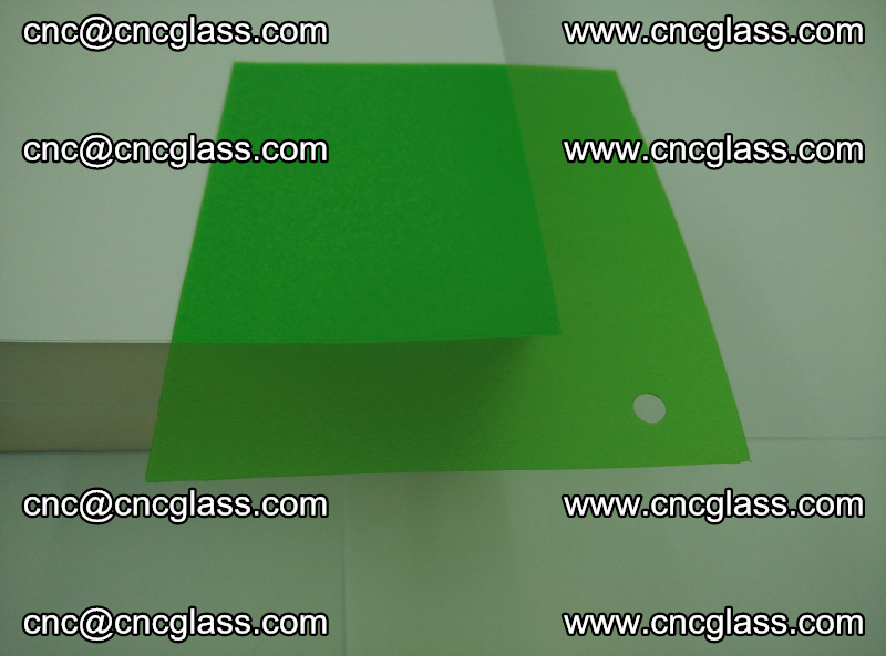 Light green transparent color eva glass interlayer film foil for laminated glass (6)